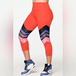Zumba crop leggings